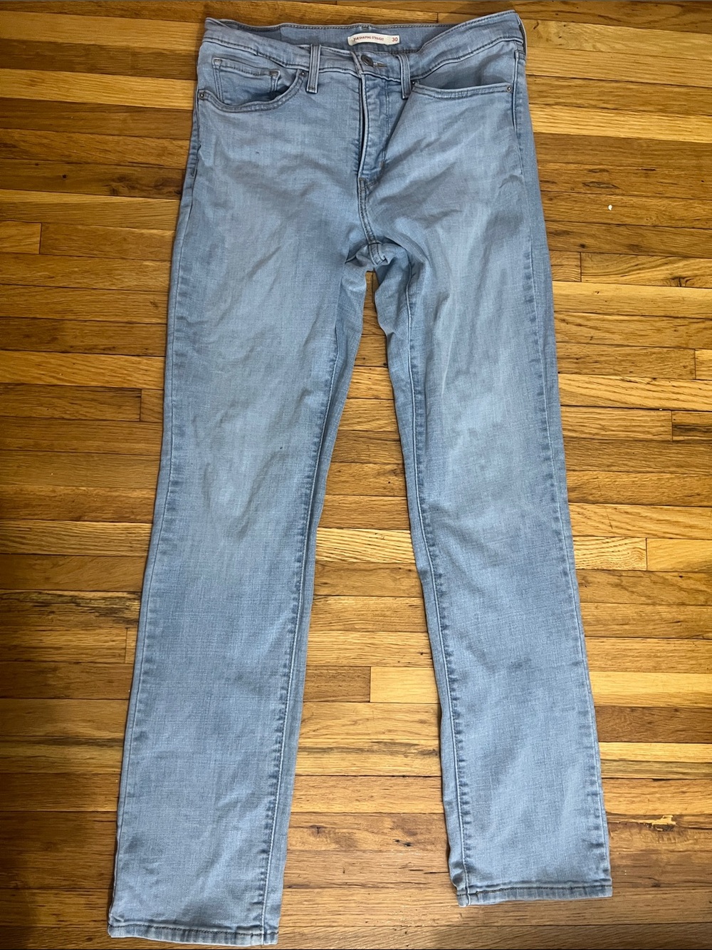 Levi's Light Blue Straight Jeans